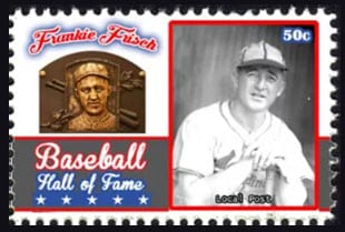 2017 U.S. Post – Baseball Hall of Fame, Frankie Frisch