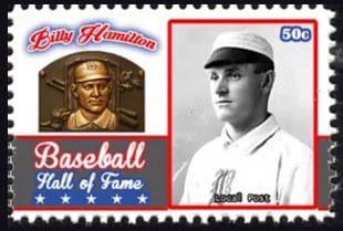 2017 U.S. Post – Baseball Hall of Fame, Billy Hamilton