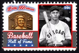 2017 U.S. Post – Baseball Hall of Fame, Billy Herman