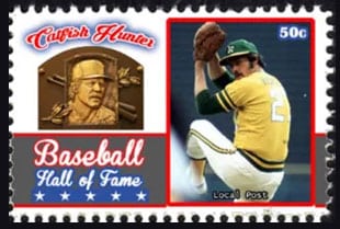 2017 U.S. Post – Baseball Hall of Fame, Catfish Hunter