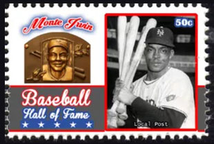 2017 U.S. Post – Baseball Hall of Fame, Monte Irvin