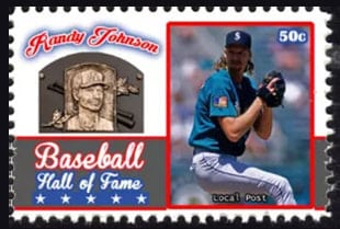 2017 U.S. Post – Baseball Hall of Fame, Randy Johnson