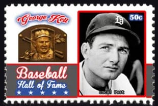 2017 U.S. Post – Baseball Hall of Fame, George Kell
