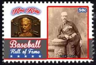 2017 U.S. Post – Baseball Hall of Fame, King Kelly