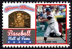 2017 U.S. Post – Baseball Hall of Fame, Harmon Killebrew