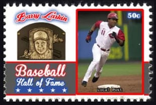2017 U.S. Post – Baseball Hall of Fame, Barry Larkin