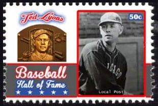 2017 U.S. Post – Baseball Hall of Fame, Ted Lyons