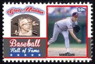 2017 U.S. Post – Baseball Hall of Fame, Greg Maddux