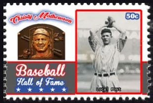 2017 U.S. Post – Baseball Hall of Fame, Christy Mathewson