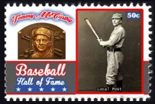 2017 U.S. Post – Baseball Hall of Fame, Tommy McCarthy