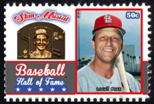 2017 U.S. Post – Baseball Hall of Fame, Stan Musial