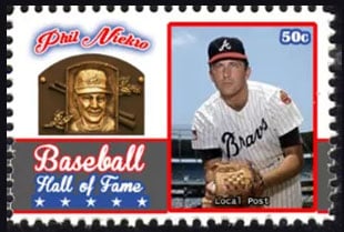 2017 U.S. Post – Baseball Hall of Fame, Phil Niekro