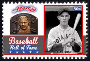 2017 U.S. Post – Baseball Hall of Fame, Mel Ott