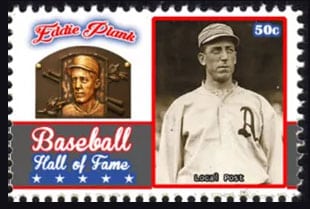 2017 U.S. Post – Baseball Hall of Fame, Eddie Plank