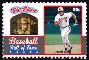 2017 U.S. Post – Baseball Hall of Fame, Cal Ripken