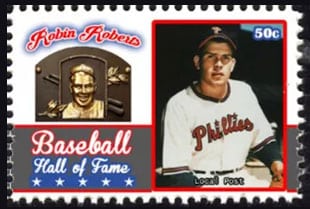 2017 U.S. Post – Baseball Hall of Fame, Robin Roberts