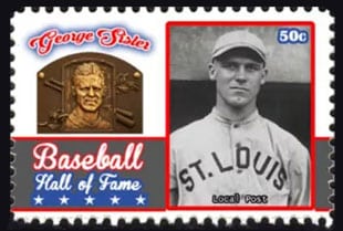 2017 U.S. Post – Baseball Hall of Fame, George Sisler