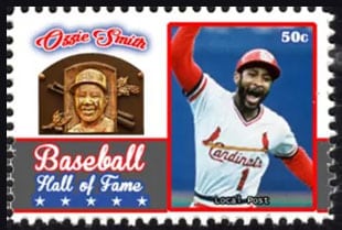 2017 U.S. Post – Baseball Hall of Fame, Ozzie Smith