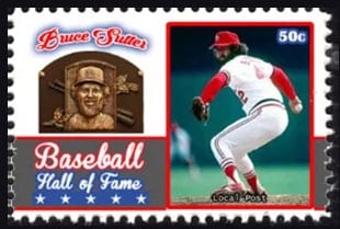 2017 U.S. Post – Baseball Hall of Fame, Bruce Sutter
