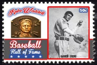 2017 U.S. Post – Baseball Hall of Fame, Rube Waddell
