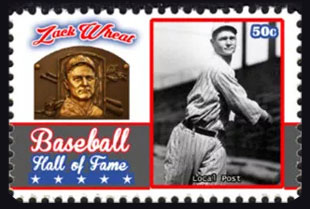 2017 U.S. Post – Baseball Hall of Fame, Zach Wheat