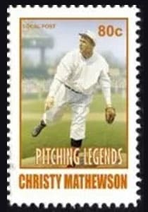 2017 U.S. Post – Pitching Legends, Christy Mathewson, 2