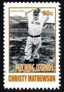 2017 U.S. Post – Pitching Legends, Christy Mathewson, 4