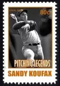 2017 U.S. Post – Pitching Legends, Sandy Koufax, 4