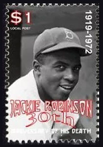 2002 U.S. Post – Jackie Robinson – 30th Anniversary of Death, 1