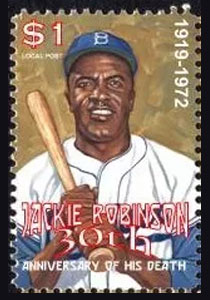 2002 U.S. Post – Jackie Robinson – 30th Anniversary of Death, 2