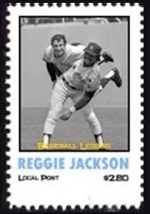2017 United States Local Post – Baseball Legend, Reggie Jackson, 1