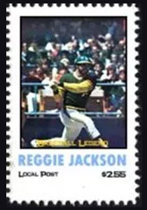 2017 United States Local Post – Baseball Legend, Reggie Jackson, 2