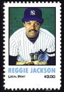 2017 United States Local Post – Baseball Legend, Reggie Jackson, 3