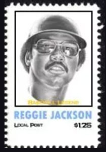 2017 United States Local Post – Baseball Legend, Reggie Jackson, 4