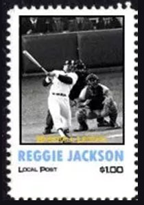2017 United States Local Post – Baseball Legend, Reggie Jackson, 5