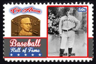 2017 U.S. Post – Baseball Hall of Fame, Cap Anson