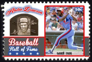 2017 U.S. Post – Baseball Hall of Fame, Andre Dawson