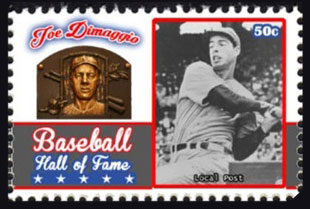 2017 U.S. Post – Baseball Hall of Fame, Joe DiMaggio