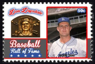 2017 U.S. Post – Baseball Hall of Fame, Don Drysdale