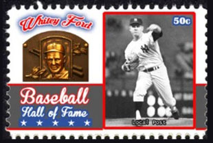 2017 U.S. Post – Baseball Hall of Fame, Whitey Ford