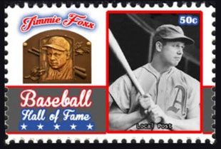 2017 U.S. Post – Baseball Hall of Fame, Jimmie Foxx