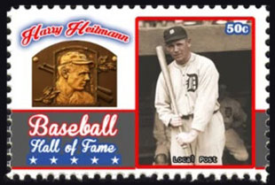 2017 U.S. Post – Baseball Hall of Fame, Harry Heilmann