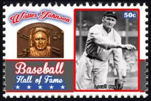 2017 U.S. Post – Baseball Hall of Fame, Walter Johnson