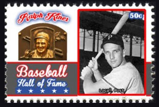 2017 U.S. Post – Baseball Hall of Fame, Ralph Kiner