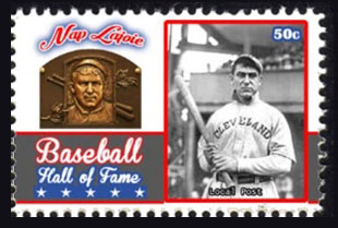 2017 U.S. Post – Baseball Hall of Fame, Nap Lajoie