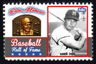 2017 U.S. Post – Baseball Hall of Fame, Eddie Mathews