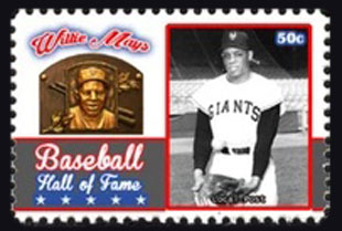 2017 U.S. Post – Baseball Hall of Fame, Willie Mays