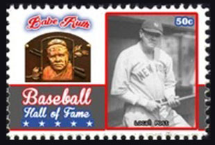 2017 U.S. Post – Baseball Hall of Fame, Babe Ruth