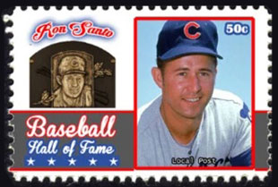 2017 U.S. Post – Baseball Hall of Fame, Ron Santo