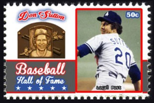 2017 U.S. Post – Baseball Hall of Fame, Don Sutton